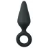 EasyToys Pointy Plug S - korek analny (czarny) - mały