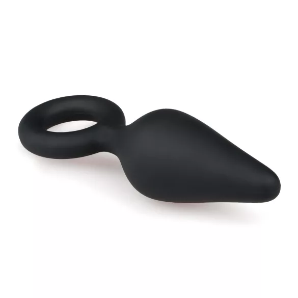 EasyToys Pointy Plug S - korek analny (czarny) - mały