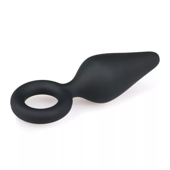 EasyToys Pointy Plug S - korek analny (czarny) - mały
