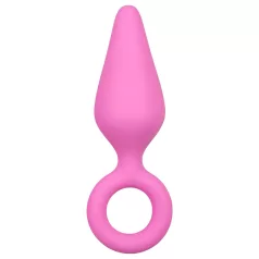 Easytoys - korek analny - mały rozmiar, różowy, silikon