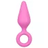 Easytoys - korek analny - mały rozmiar, różowy, silikon