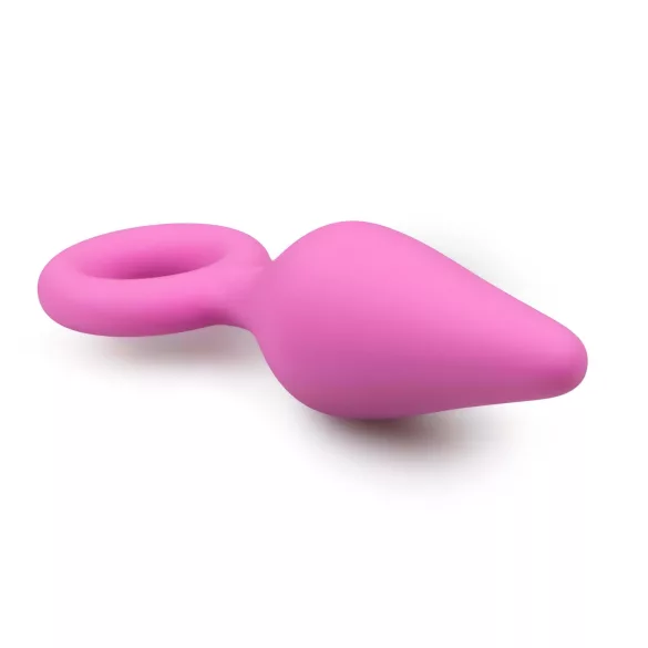 Easytoys - korek analny - mały rozmiar, różowy, silikon