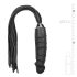 Easytoys Flogger - bicz i dildo silikonowe w jednym (czarne)