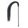 Easytoys Tickler - ostry silikonowy bicz (czarny)