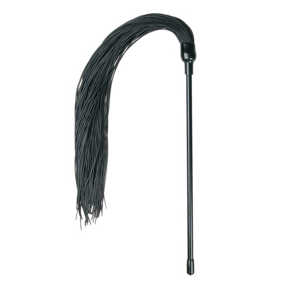 Easytoys Tickler - ostry silikonowy bicz (czarny)