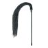 Easytoys Tickler - ostry silikonowy bicz (czarny)