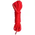 Easytoys Rope - lina do bondage (5 m, czerwona)
