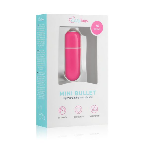 Easytoys - mini różowa wibrująca różdżka