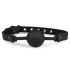 Easytoys - silikonowy knebel kulkowy (czarny)