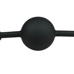 Easytoys - Ustniki z silikonową kulką (czarne)