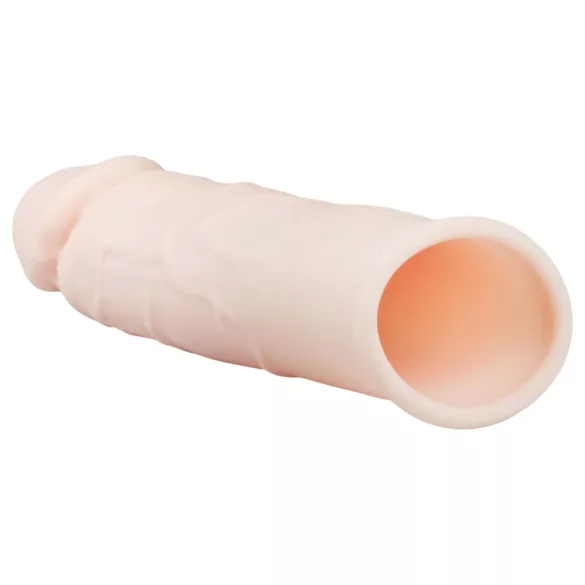 Easytoys - Flesh - przedłużacz na penisa (naturalny) - 18 cm