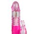 Easytoys Bunny - wibrator pchający (różowy)