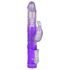 Easytoys Bunny - pchający-rotacyjny wibrator (fioletowy)