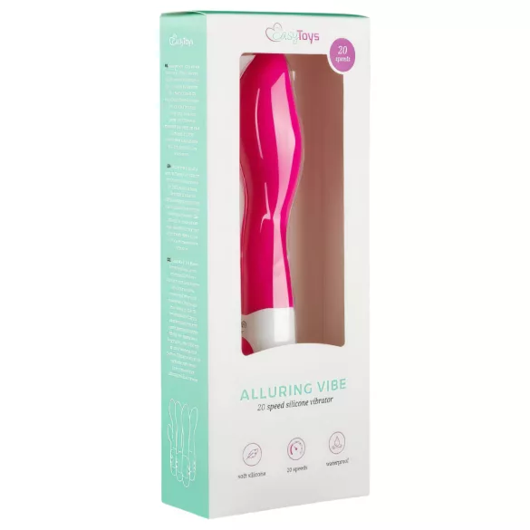 Easytoys - wibrator do punktu G - wodoodporny - różowy