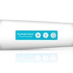   MyMagicWand - potężny wibrator masujący (biało-niebieski)