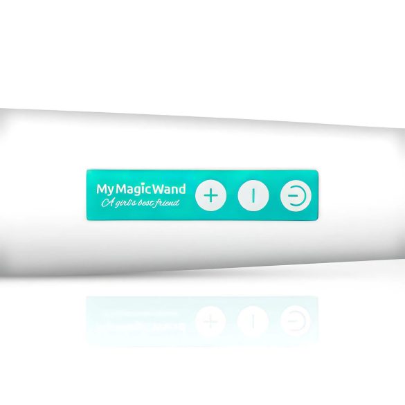 MyMagicWand - masażer wibracyjny - mocny - biało-turkusowy
