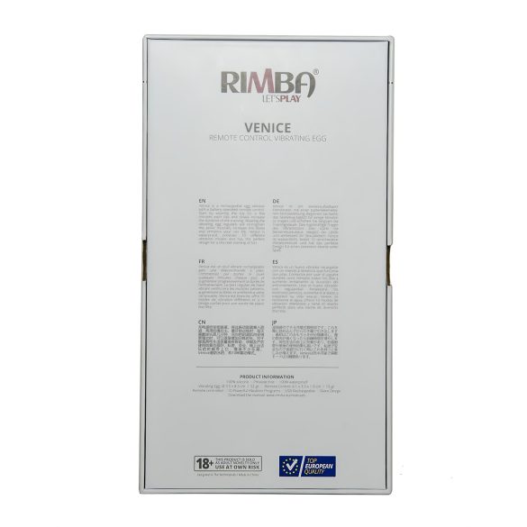 Rimba Venice - wibrujące jajko na pilota - bezprzewodowe - fioletowe
