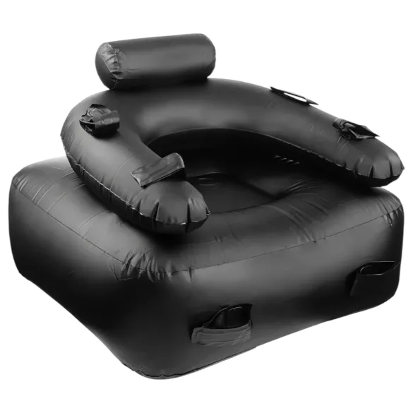 Inflatable Fun - sofa BDSM dmuchana - czarna