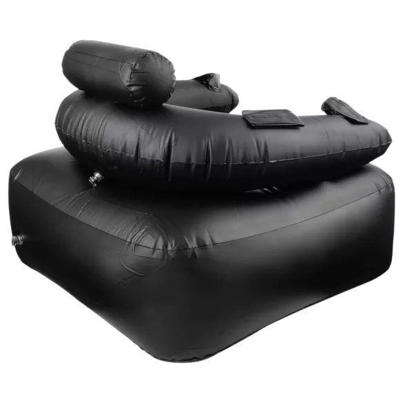 Inflatable Fun - sofa BDSM dmuchana - czarna