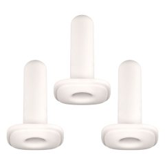   Kiiroo Onyx Standard Fit - mankiet do masturbatora - 3 sztuki (biały)