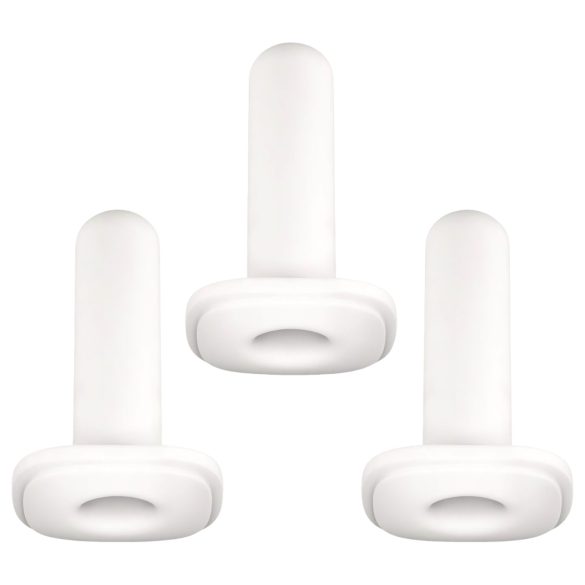 Kiiroo Onyx Obcisłe Dopasowanie - mankiet masturbacyjny - 3 szt. (biały)