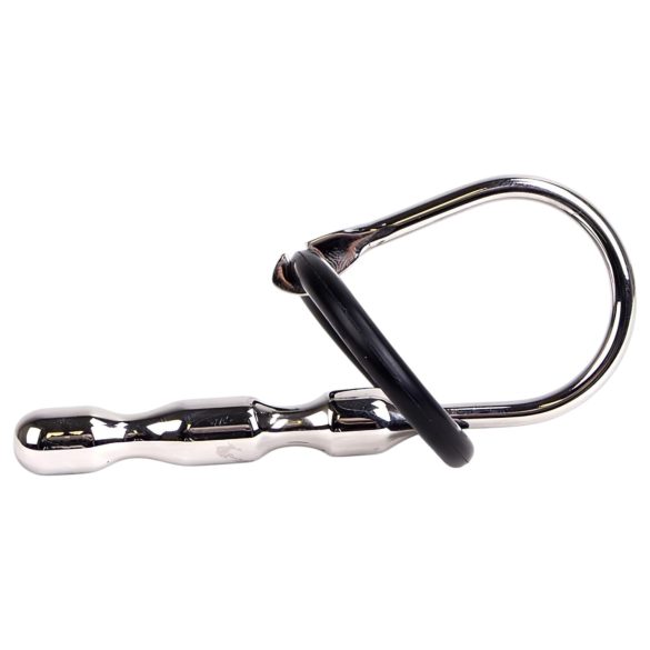 Kiotos - Stal nierdzewna dilator z silikonowymi pierścieniami (8cm)