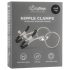 EasyToys Small Ring - zacisk na sutki z pierścieniem (para)
