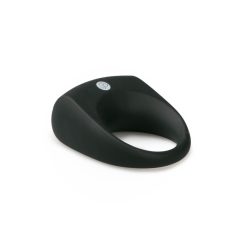Easytoys - wibrujący pierścień na penisa (czarny)