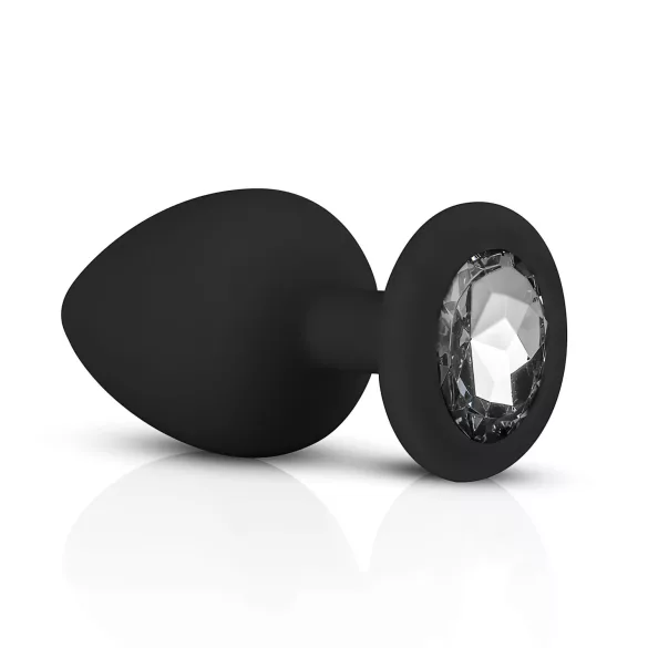 Easytoys Diamond - zestaw korków analnych - czarny