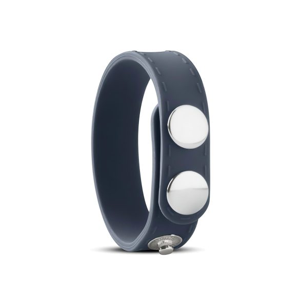 Boners - pierścień erekcyjny regulowany - silikon szary S/M