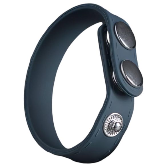 Boners - pierścień erekcyjny regulowany - silikon szary S/M