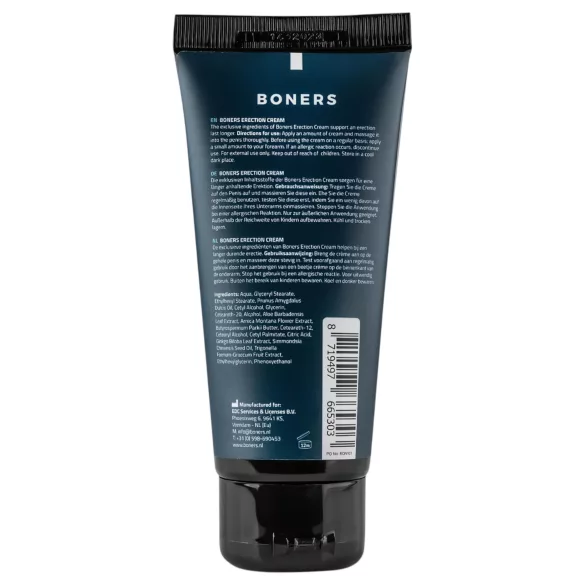 Boners - krem intymny stymulujący erekcję dla mężczyzn - 100 ml