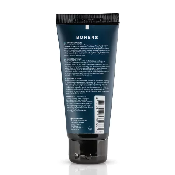 Boners Essentials - krem opóźniający wytrysk dla mężczyzn - 100 ml