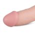 Real Fantasy Cliff - realistyczny dildo z jądrami - 22 cm (naturalny)