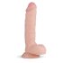 Real Fantasy Glynn - realistyczny dildo z jądrami - 25cm (naturalny)