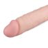 Real Fantasy Glynn - realistyczny dildo z jądrami - 25cm (naturalny)