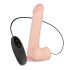 Real Fantasy Lewis - realistyczny wibrator akumulatorowy - 22 cm (naturalny)
