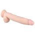 Real Fantasy Dwane - akumulatorowy, realistyczny wibrator - 31 cm (naturalny)