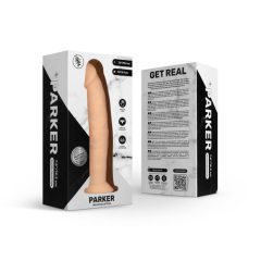   Real Fantasy Parker - zaciskane, realistyczne dildo (19,2 cm) - naturalne