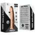 Real Fantasy Winston - wibrator z przyssawką - 19 cm - beżowy