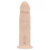 Real Fantasy Winston - wibrator z przyssawką - 19 cm - beżowy