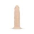 Real Fantasy Winston - wibrator z przyssawką - 19 cm (naturalny)