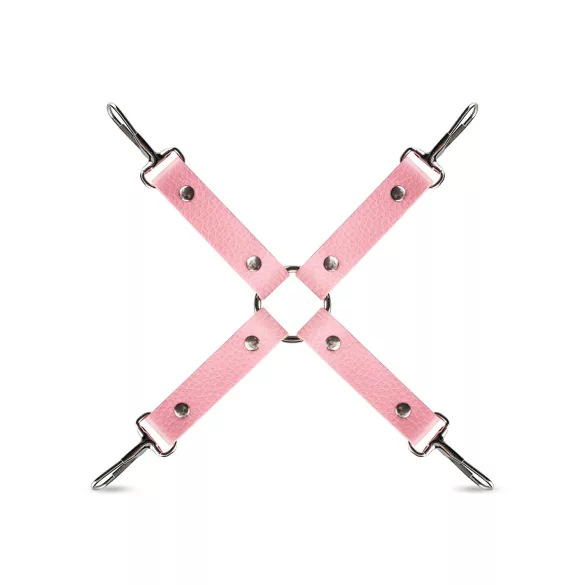Secret Pleasure Chest - zestaw BDSM dla zaawansowanych - 14 części - różowy