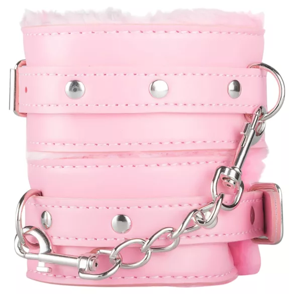 Secret Pleasure Chest - zaawansowany zestaw BDSM - 14‑częściowy (różowy)