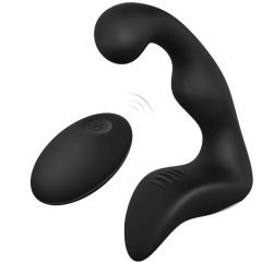   Cheeky Love Booty - radiowy wibrator prostaty z możliwością ładowania (czarny)