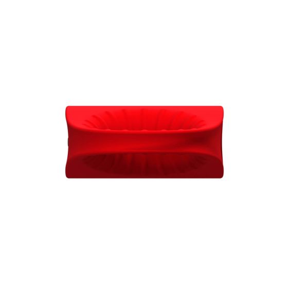 Red Revolution Sphinx - ładowalny, wodoodporny pierścień na penisa (czerwony)