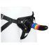 Colorful Love - tęczowy strap-on (kolorowy)