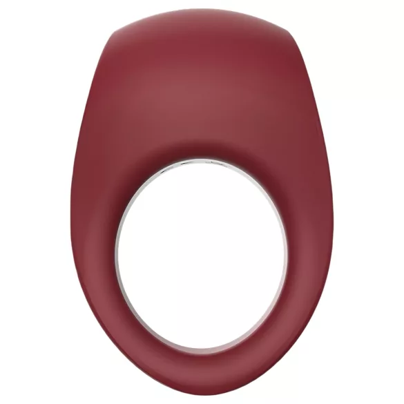 Dreamtoys Ivy - pierścień wibrujący na penisa - bordowy