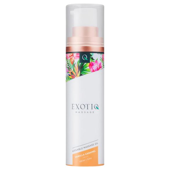 Exotiq - olejek do masażu o zapachu wanilii i karmelu (100 ml)