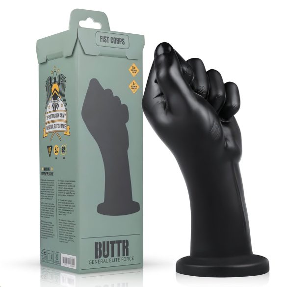 BUTTR Fist Corps – czarna pięść do fistingowej zabawy